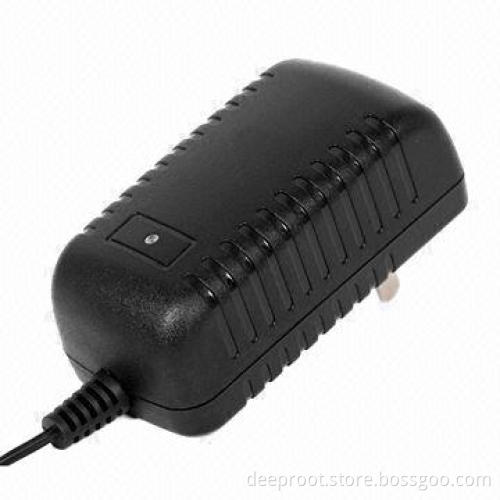 Switching Adapter for CCTV Camera, with 24W Maximum Output Power, USA Plug- and UL-certified
